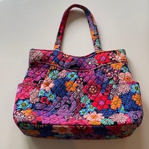 Vera Bradley Tote Floral Fiesta
